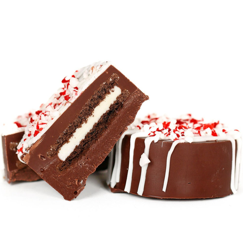  Peppermint Hot Cocoa Topper set of 2 : Grocery & Gourmet Food