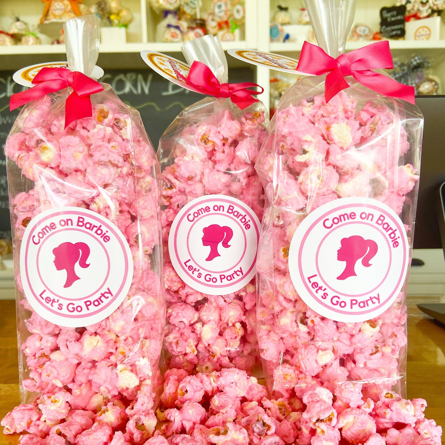 Barbie Popping Pink Gourmet Popcorn