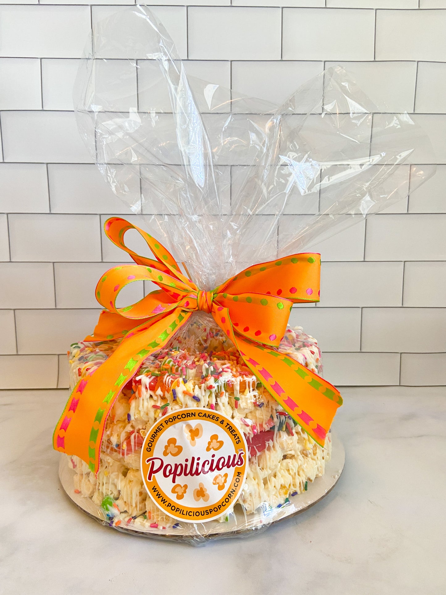 Chewy Candy Gourmet Popcorn Cake