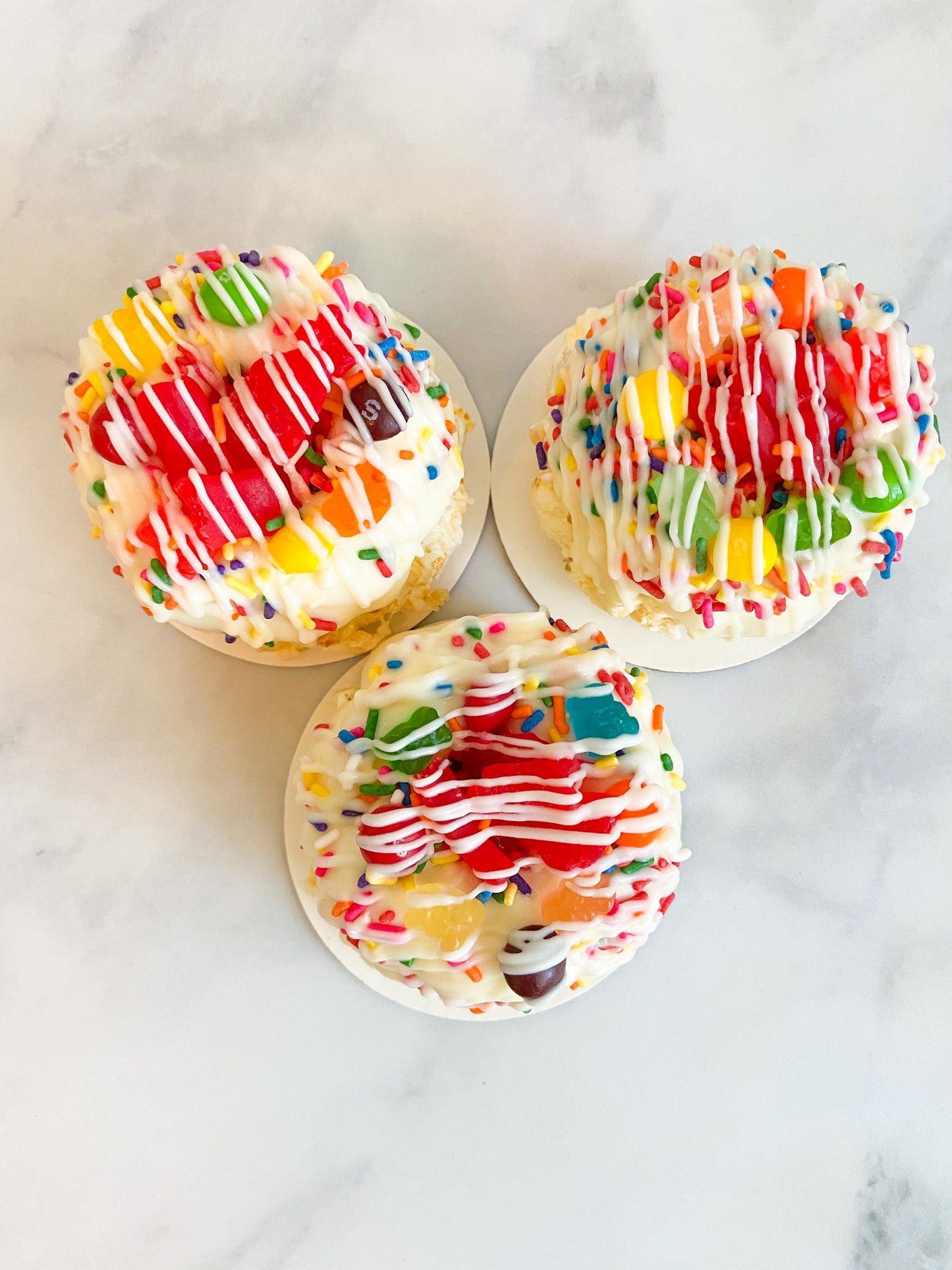 Chewy Candy Mini Gourmet Popcorn Cakes