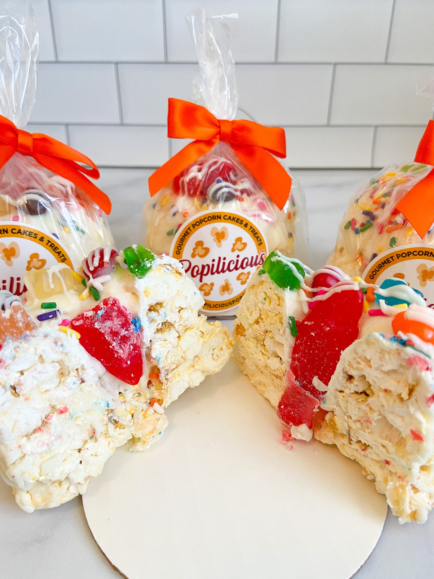 Chewy Candy Mini Gourmet Popcorn Cakes