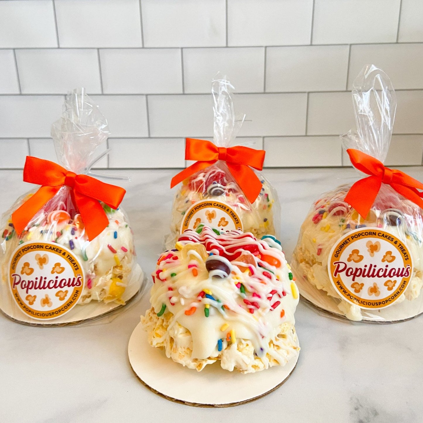 Chewy Candy Mini Gourmet Popcorn Cakes