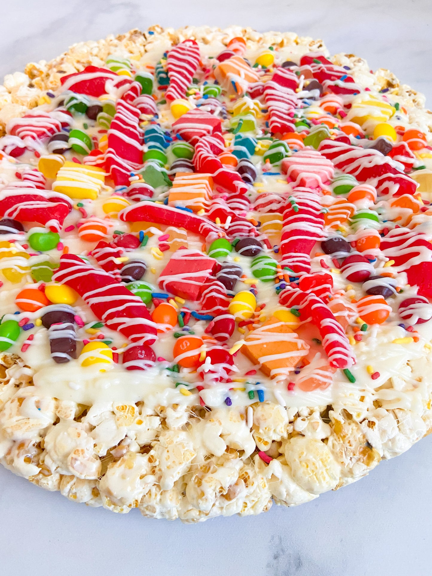 Chewy Candy Gourmet Popcorn Pizza