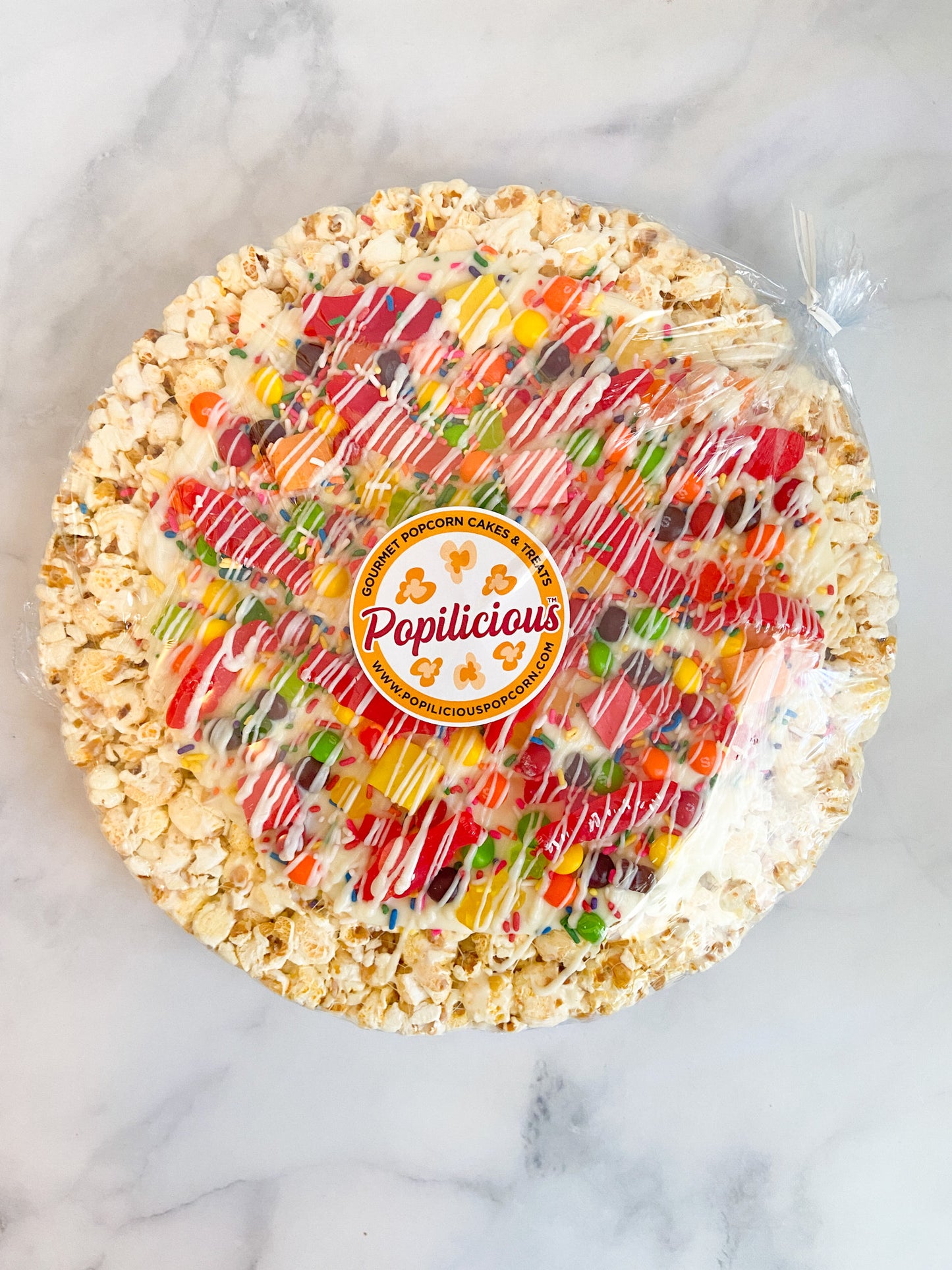 Chewy Candy Gourmet Popcorn Pizza