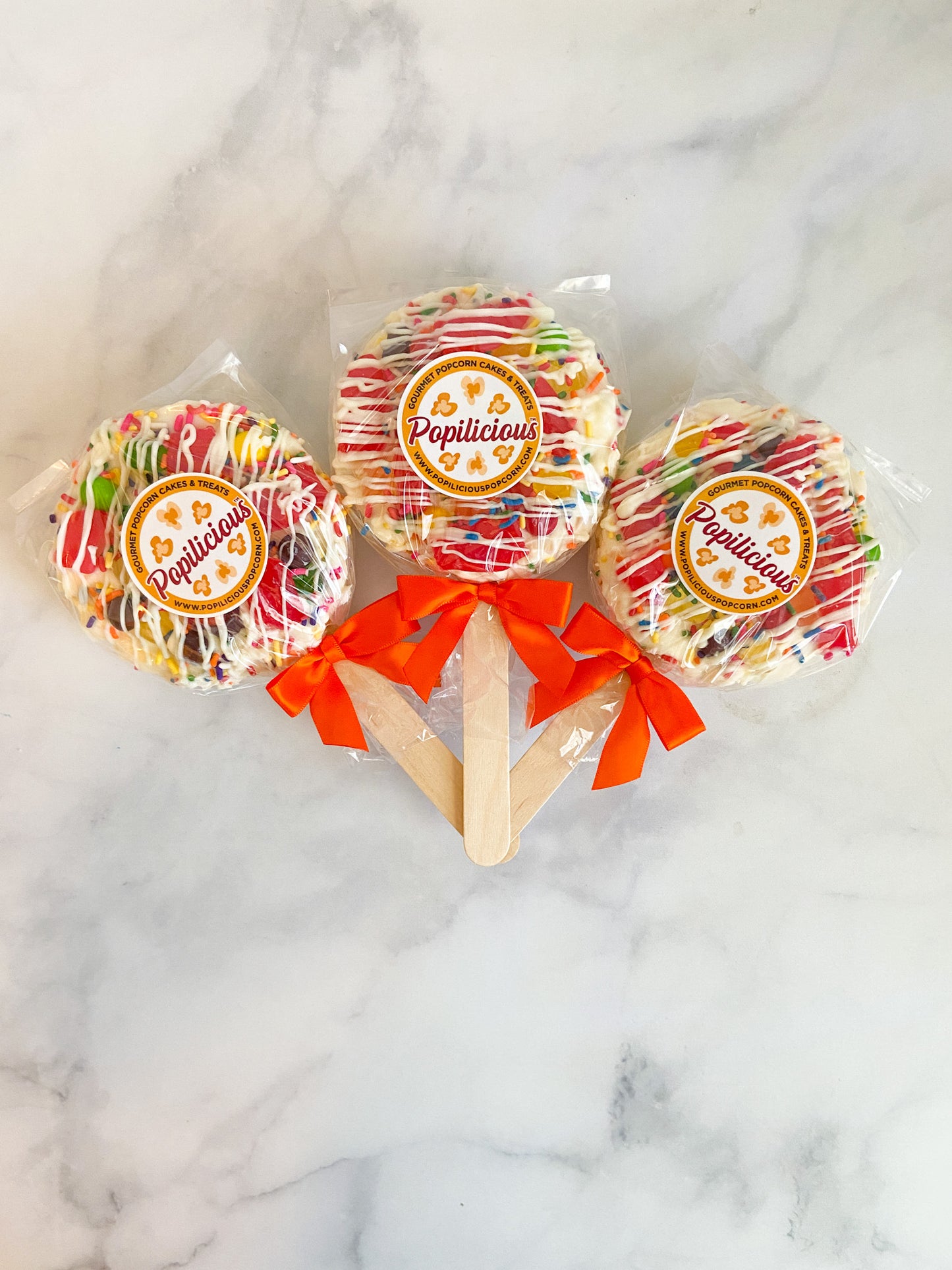 Chewy Candy Gourmet Popcorn Pops