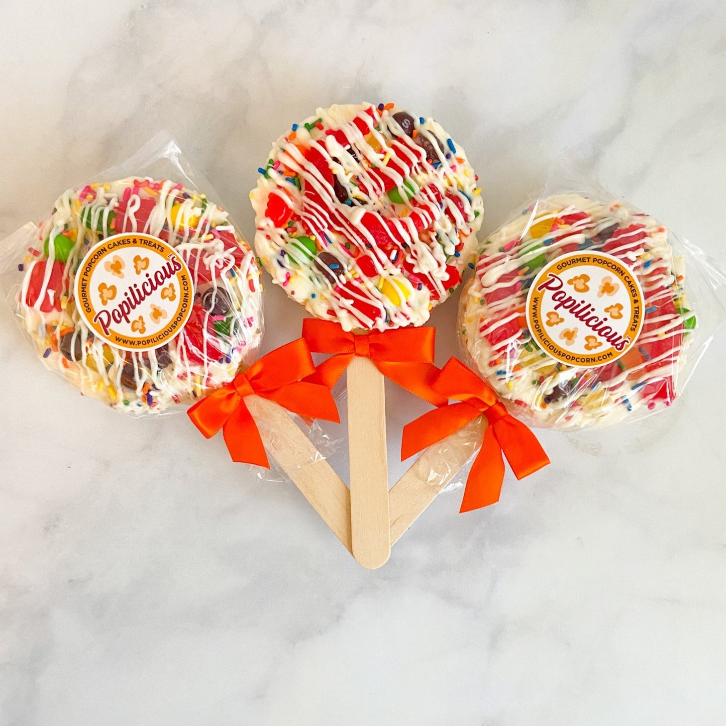 Chewy Candy Gourmet Popcorn Pops