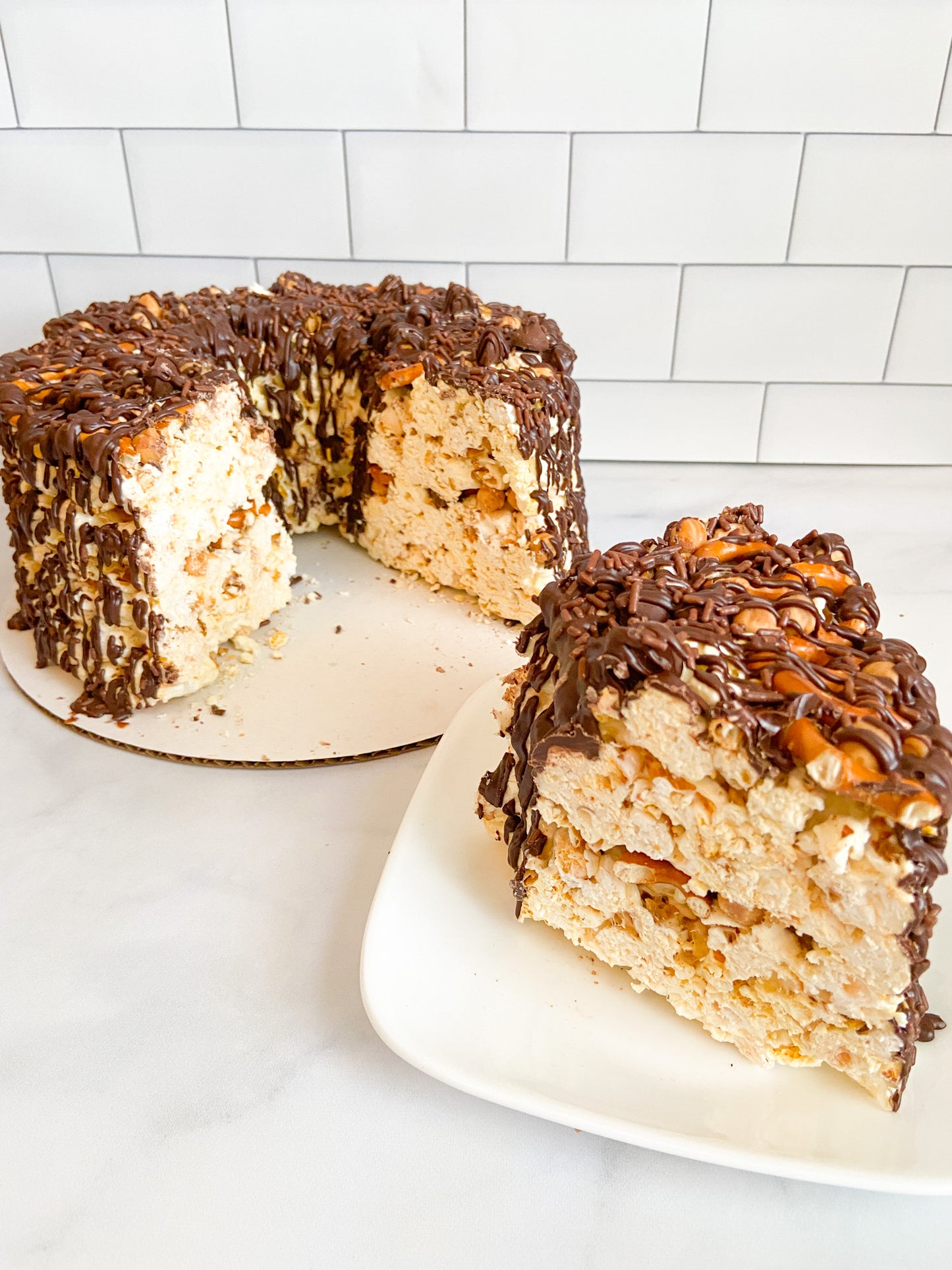 Caramel Lover's Gourmet Popcorn Cake