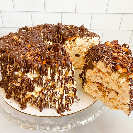 Caramel Lover's Gourmet Popcorn Cake