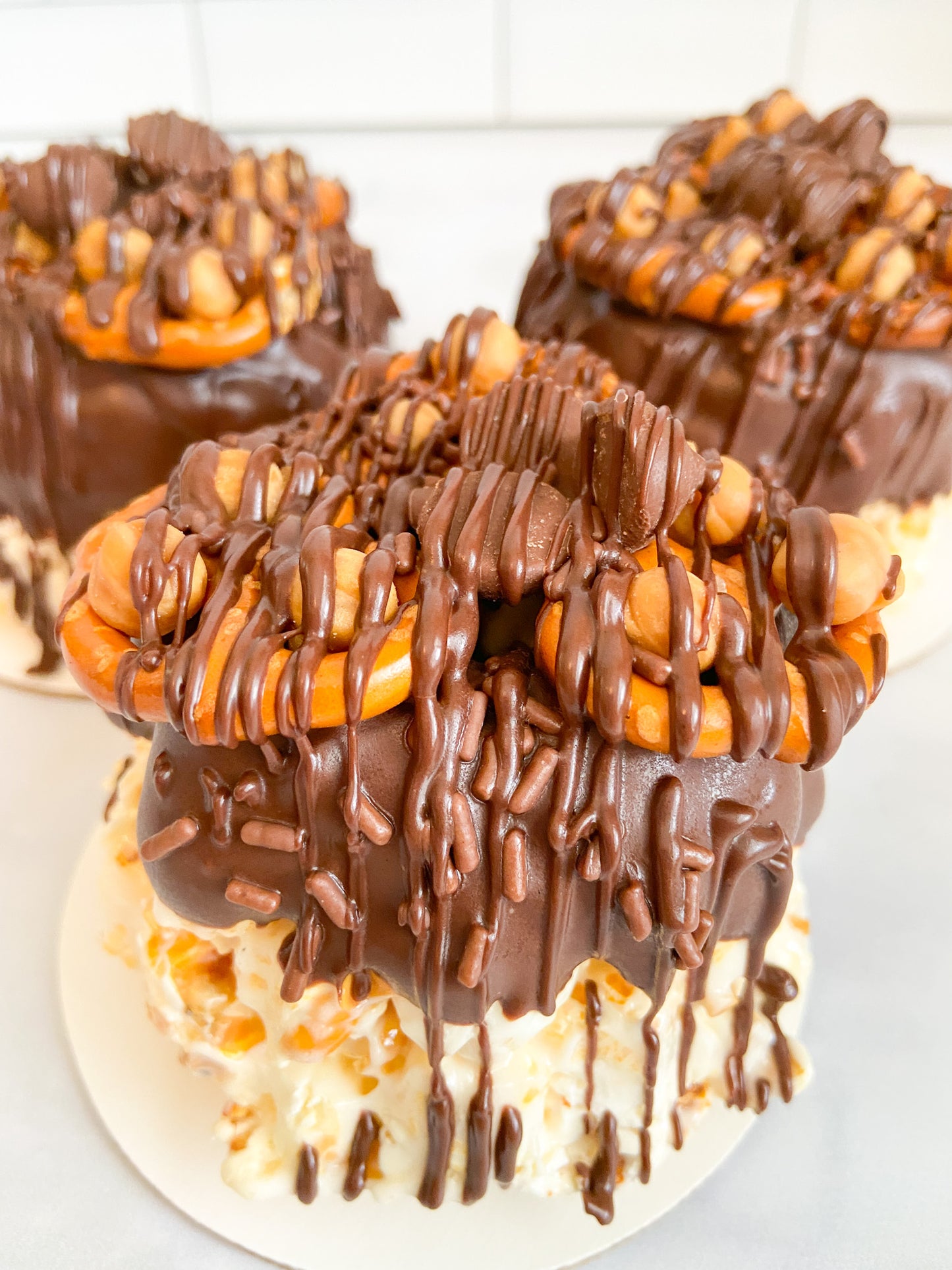 Caramel Lovers Mini Gourmet Popcorn Cake