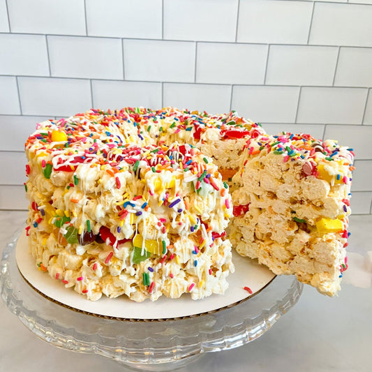 Chewy Candy Gourmet Popcorn Cake