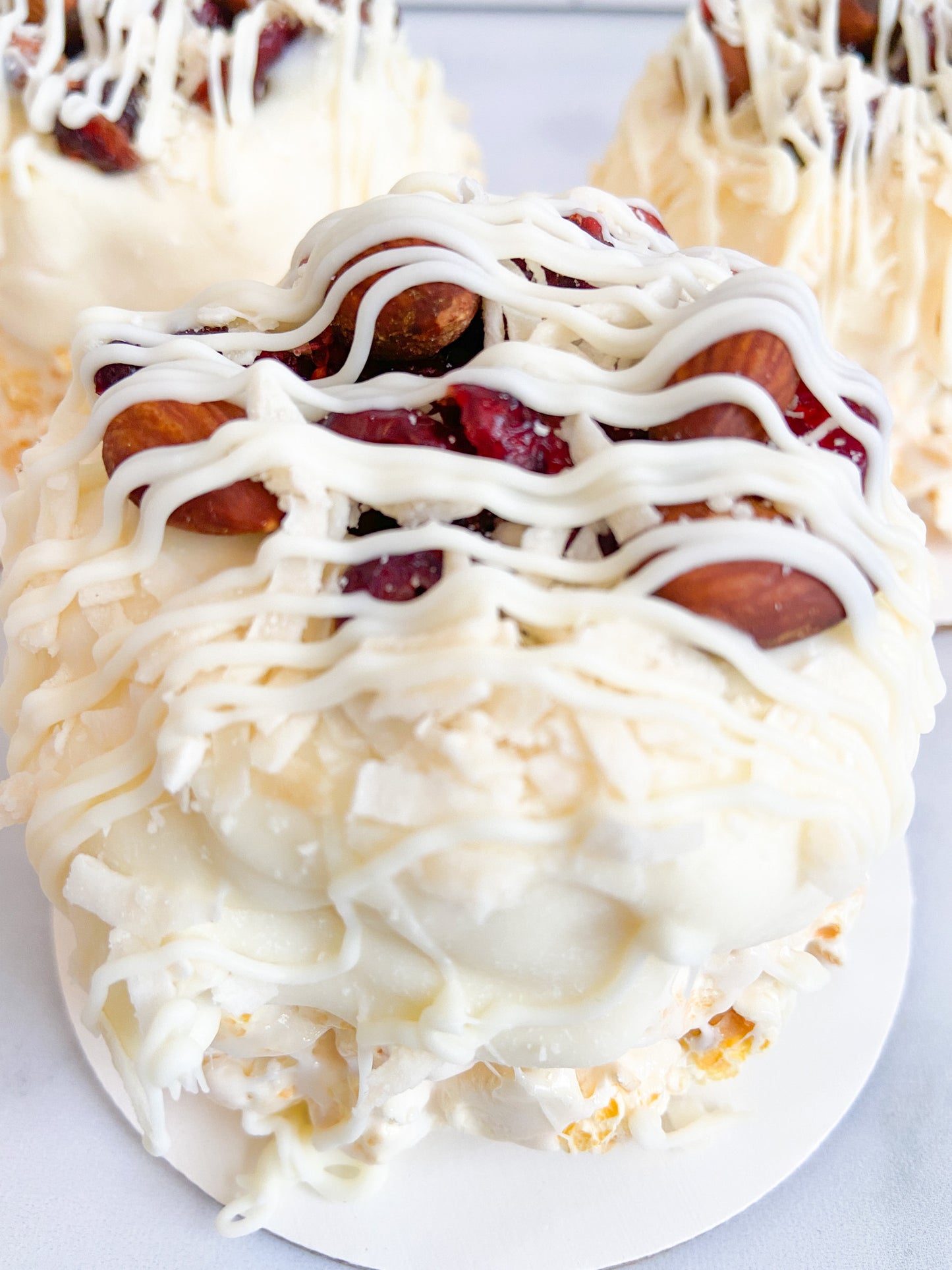Crazy for Coconut & Almond Mini Gourmet Popcorn Cake