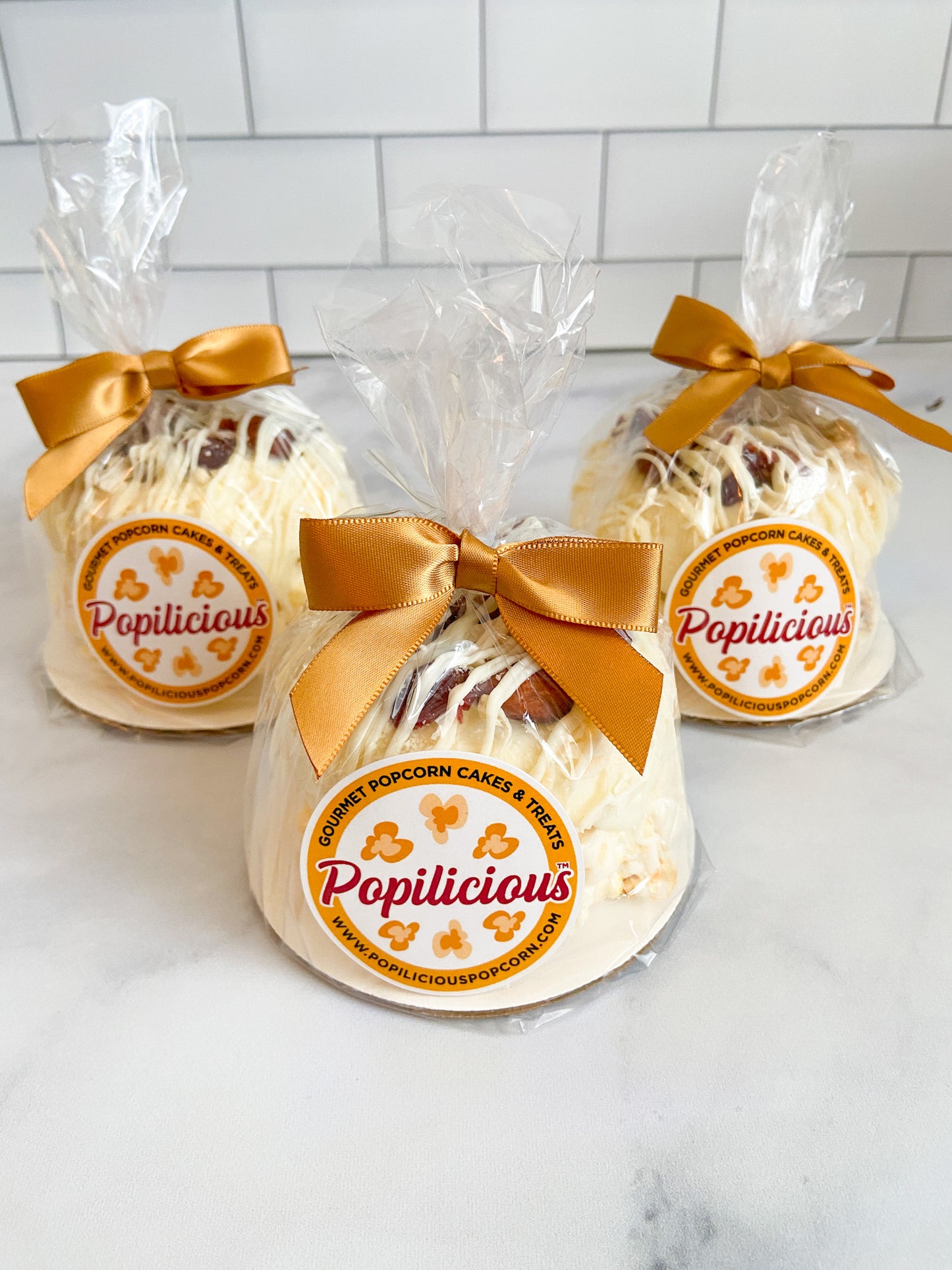 Crazy for Coconut & Almond Mini Gourmet Popcorn Cake