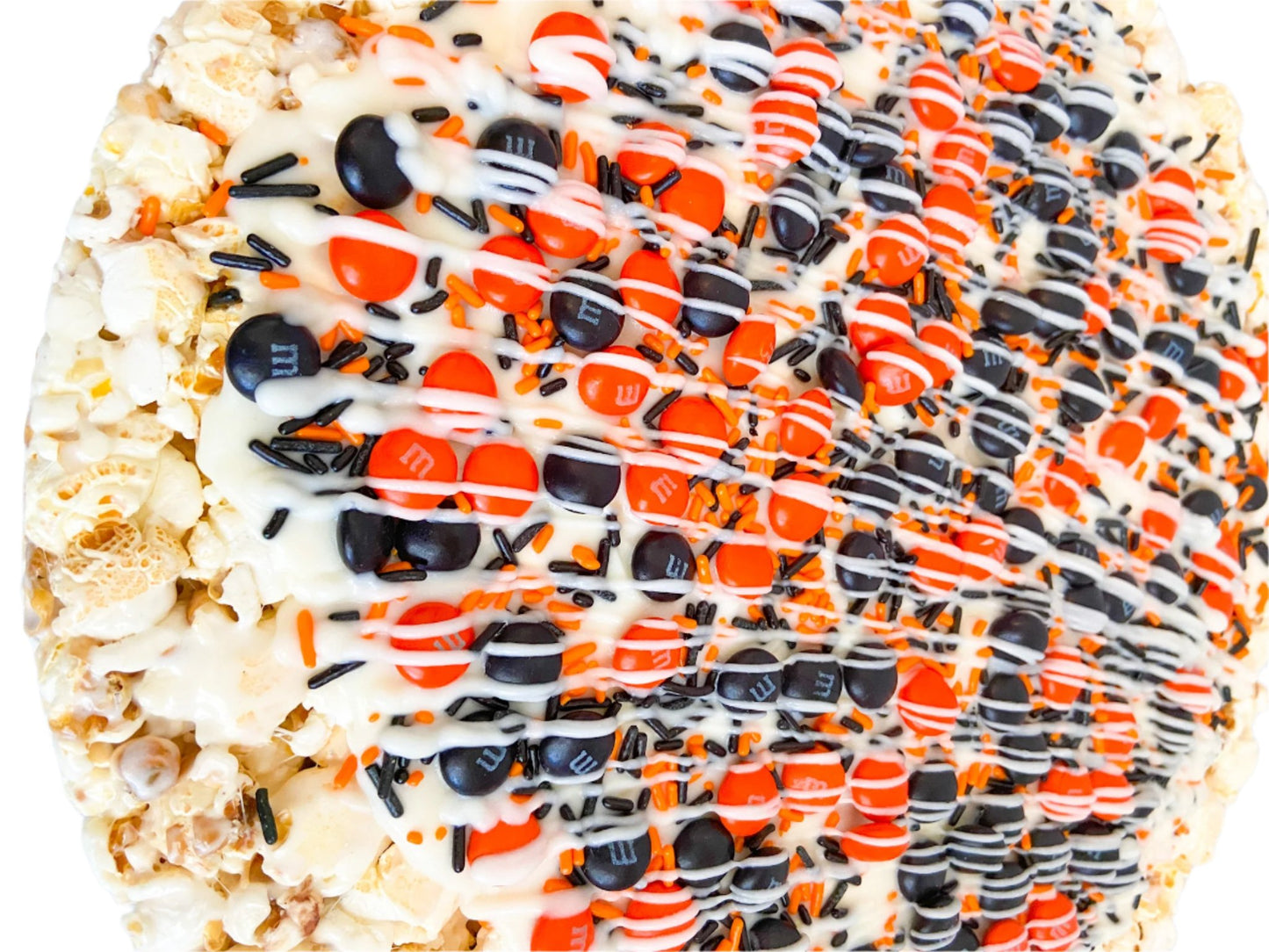 Halloween Popcorn Pizza