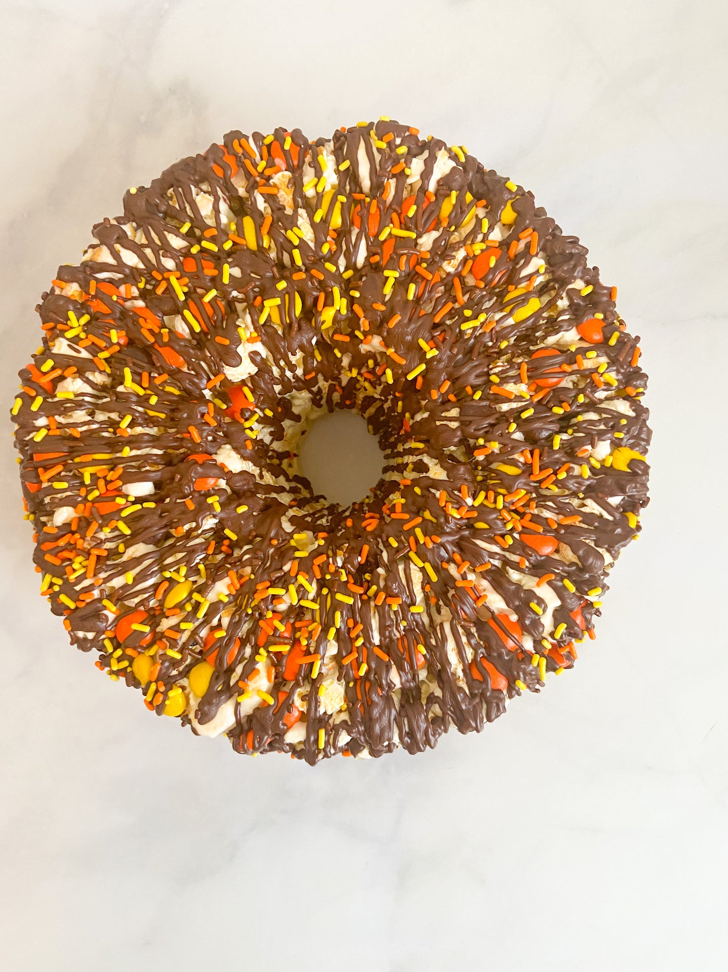 Happy Harvest Gourmet Popcorn Cake