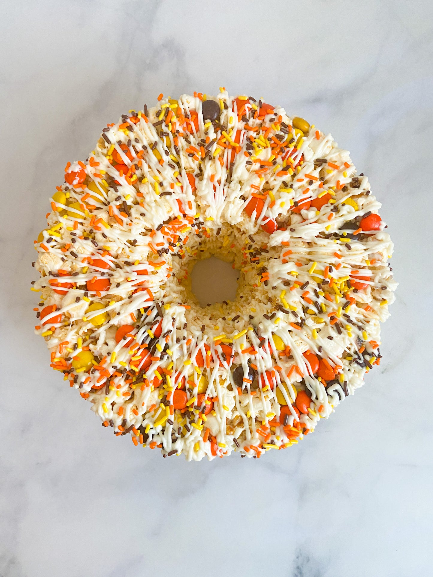 Happy Harvest Gourmet Popcorn Cake