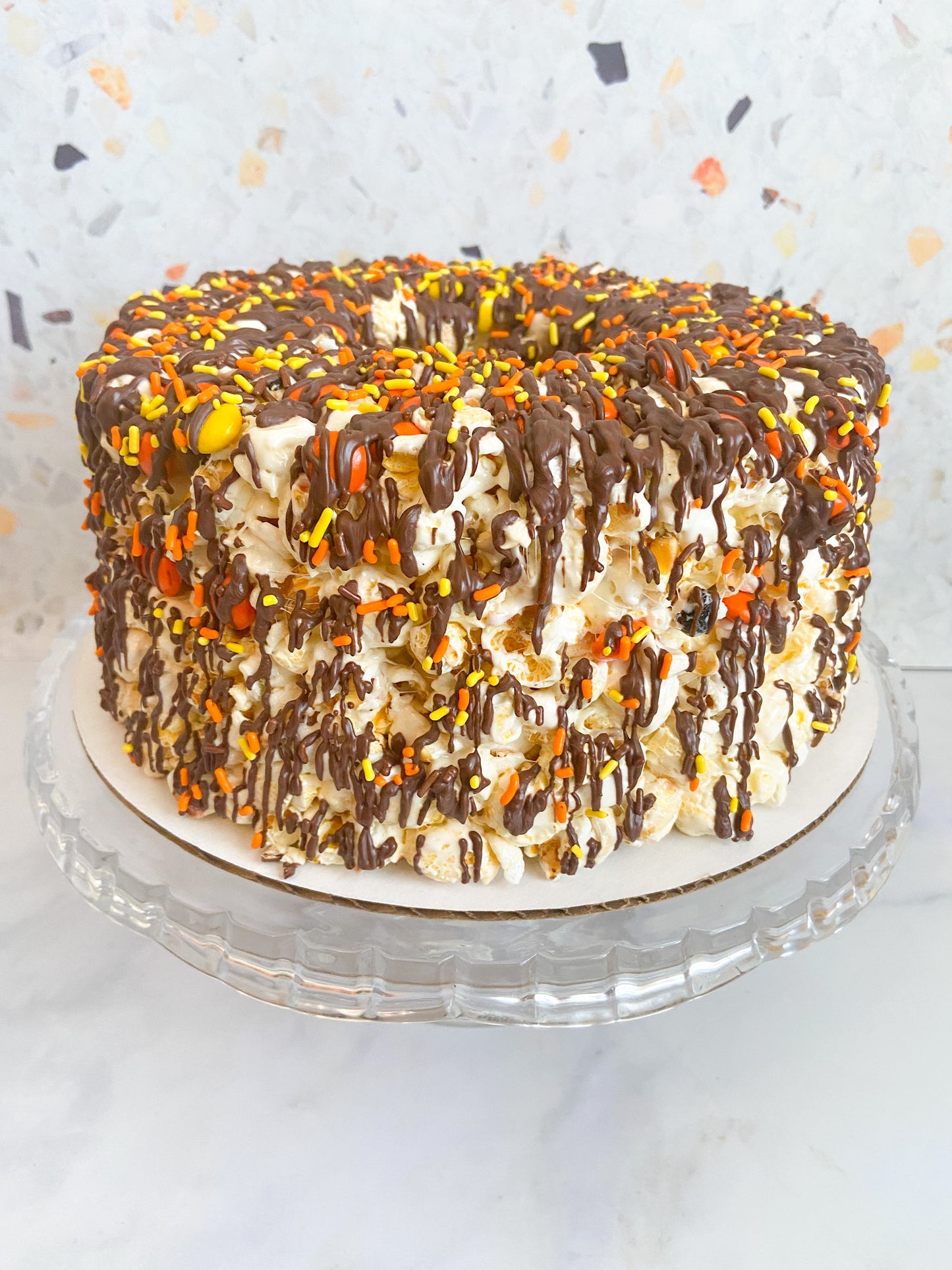 Happy Harvest Gourmet Popcorn Cake