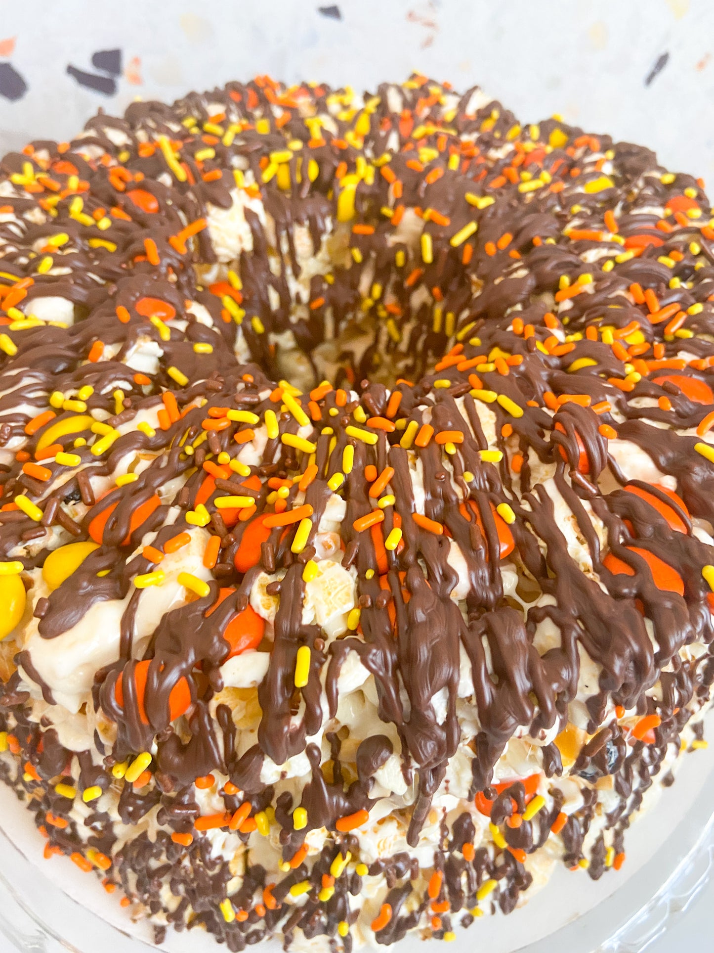Happy Harvest Gourmet Popcorn Cake