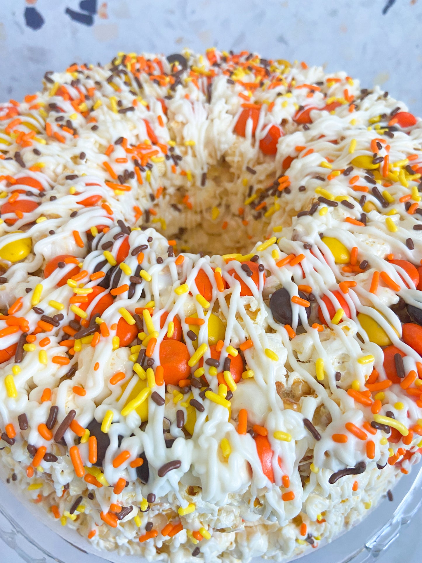 Happy Harvest Gourmet Popcorn Cake