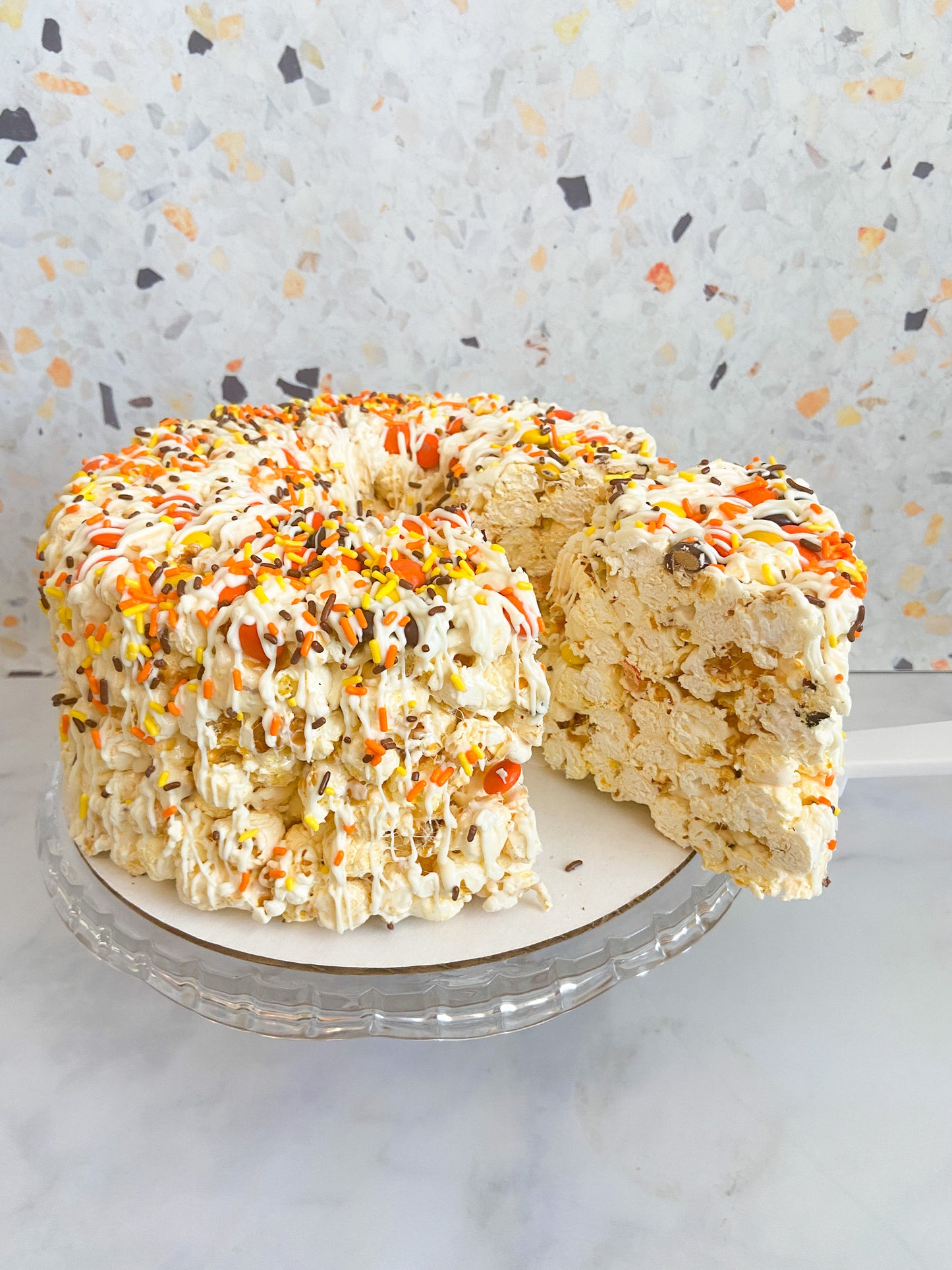 Happy Harvest Gourmet Popcorn Cake