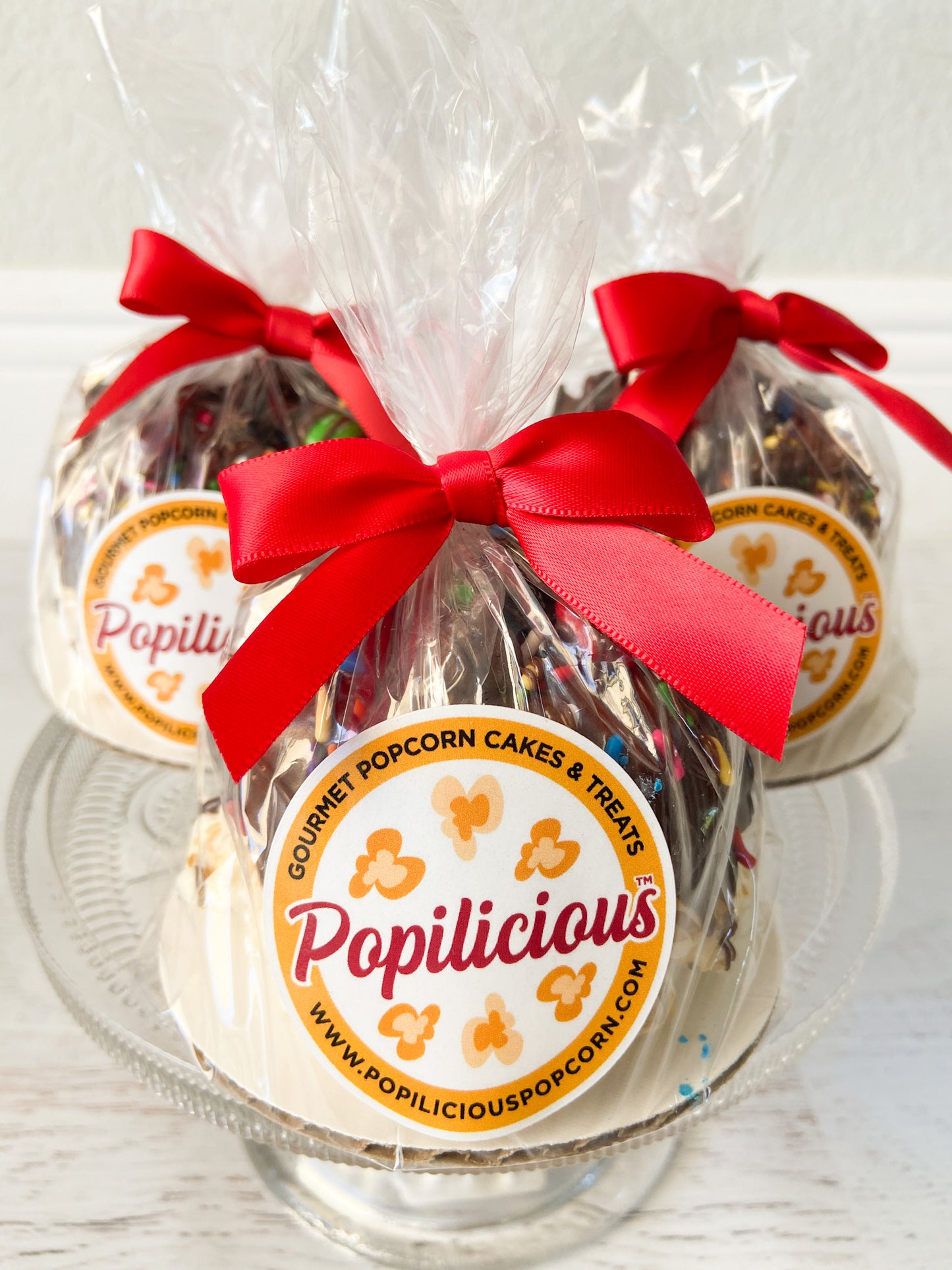 Chocolate Lover's Mini Gourmet Popcorn Cake
