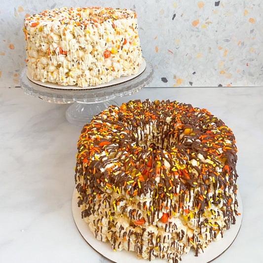 Happy Harvest Gourmet Popcorn Cake