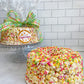 Springtime Celebration Gourmet Popcorn Cake