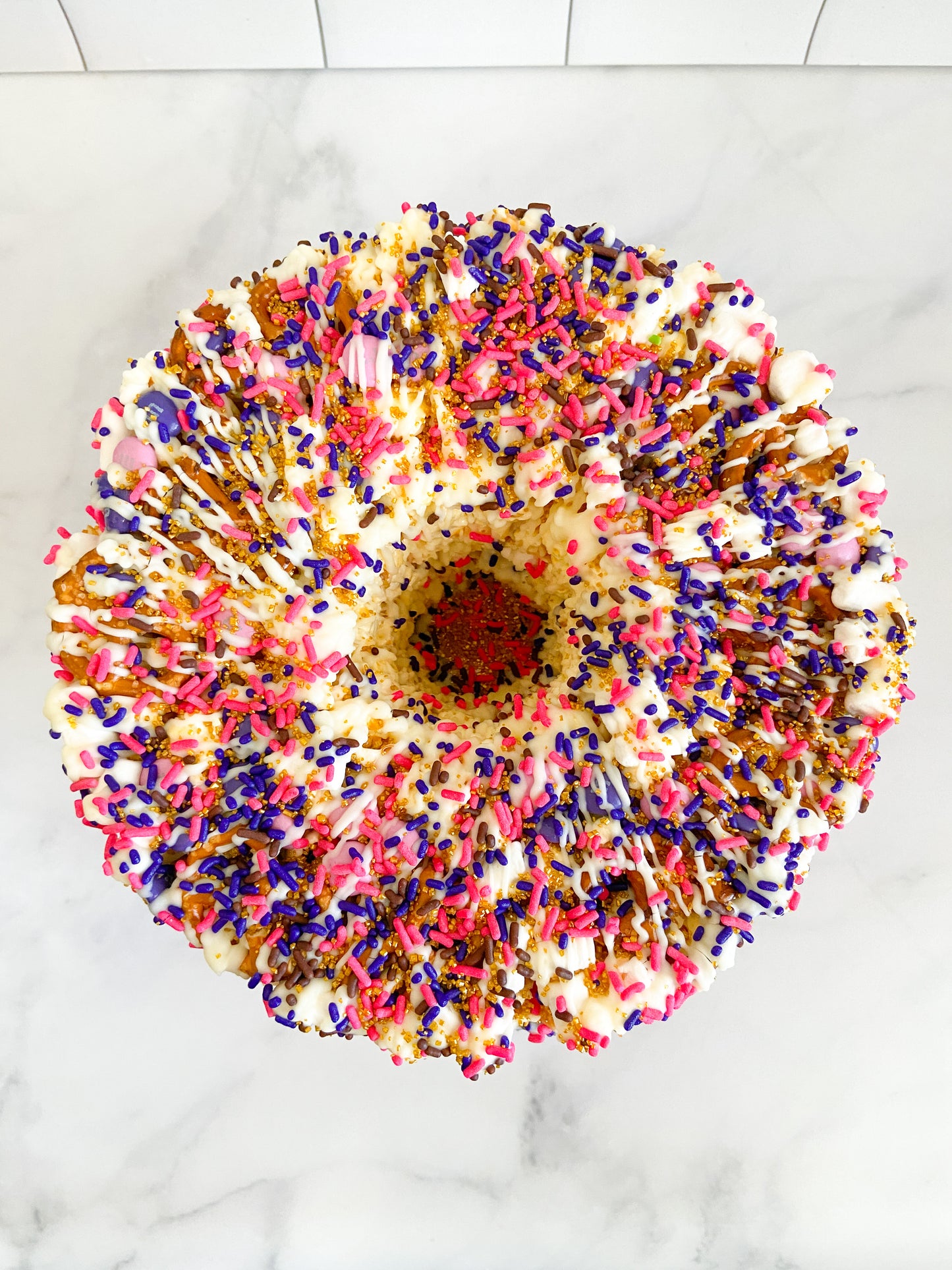 Unicorn Munch Gourmet Popcorn Cake