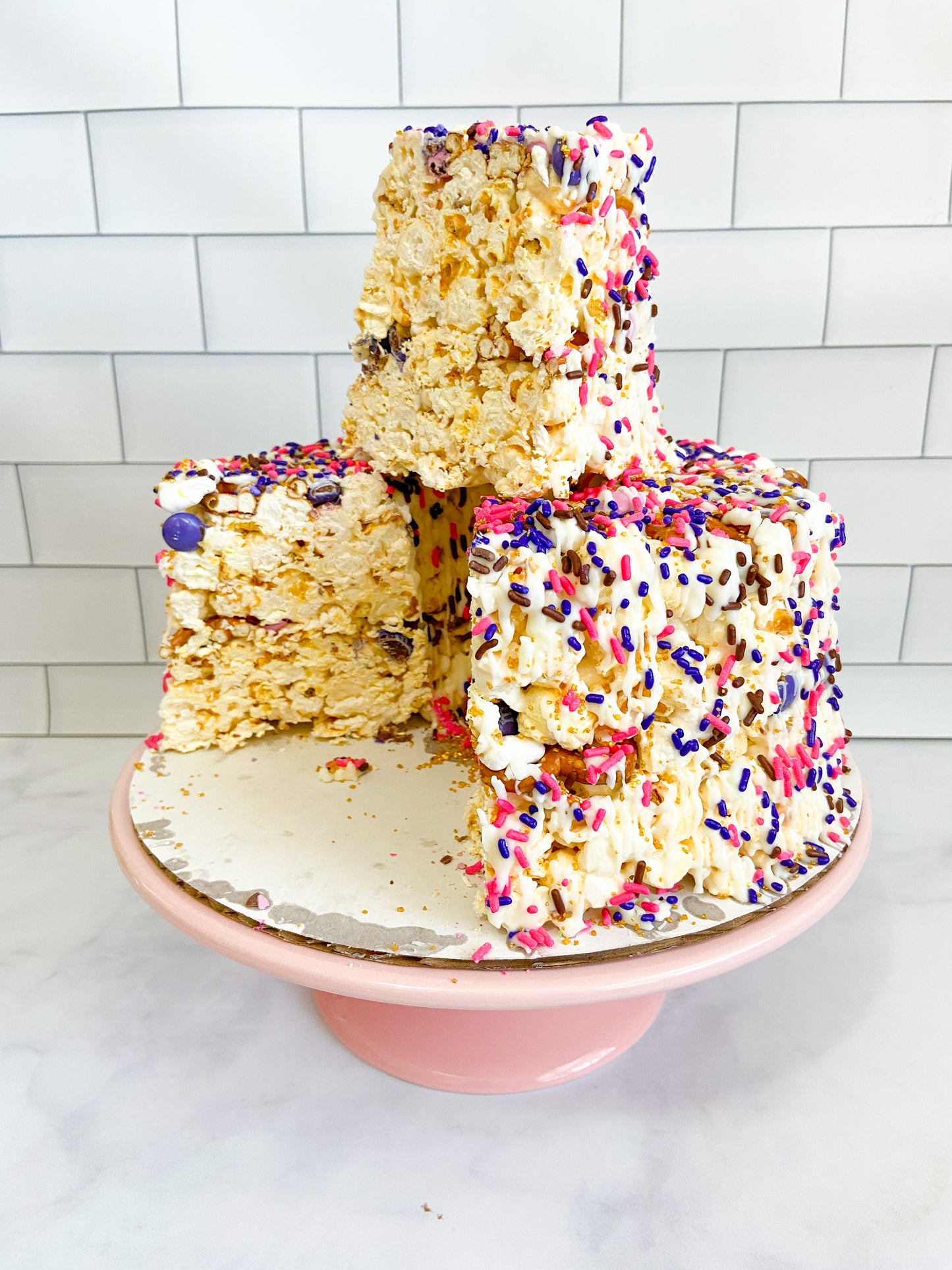Unicorn Munch Gourmet Popcorn Cake