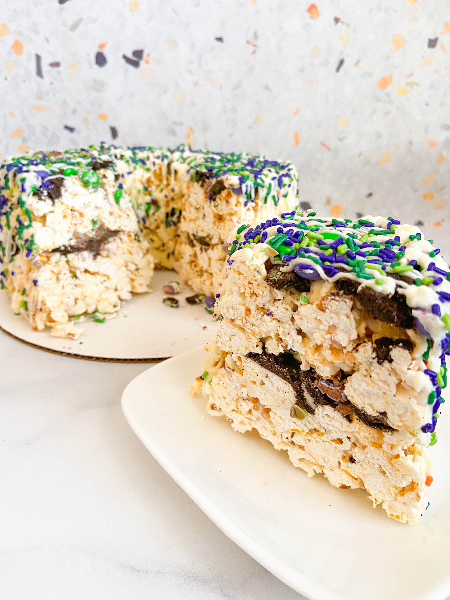 Monster Munch Gourmet Popcorn Cake