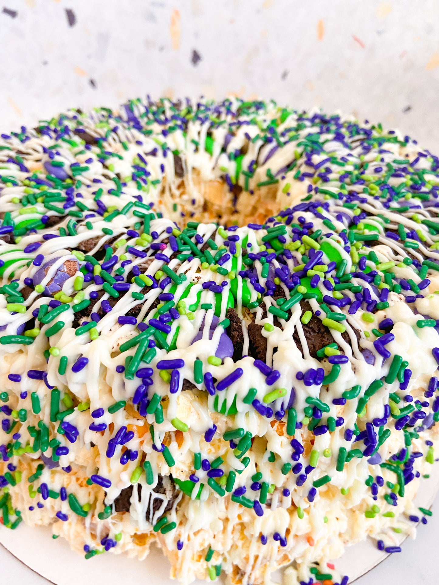 Monster Munch Gourmet Popcorn Cake