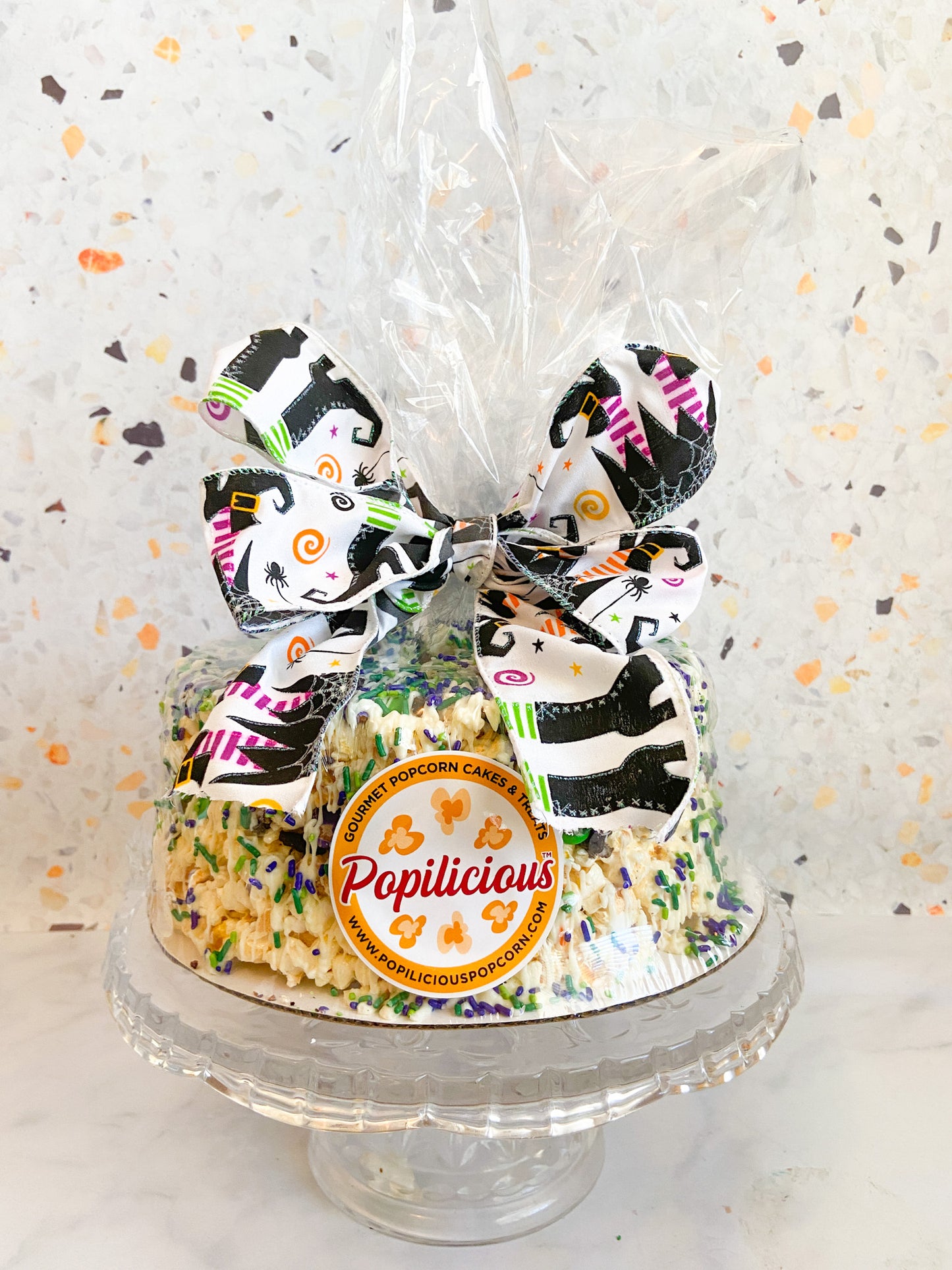Monster Munch Gourmet Popcorn Cake