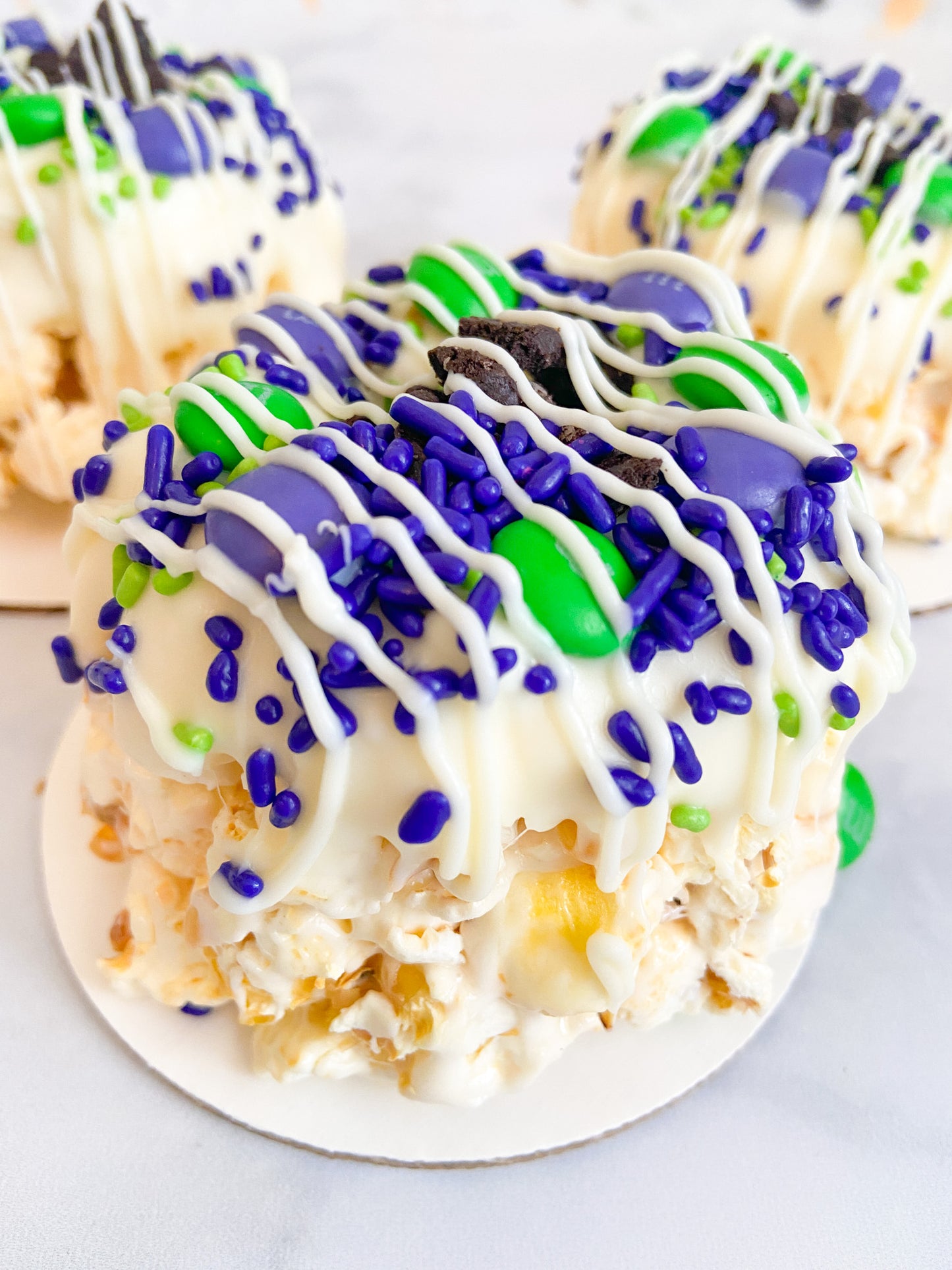 Monster Munch Mini Gourmet Popcorn Cakes
