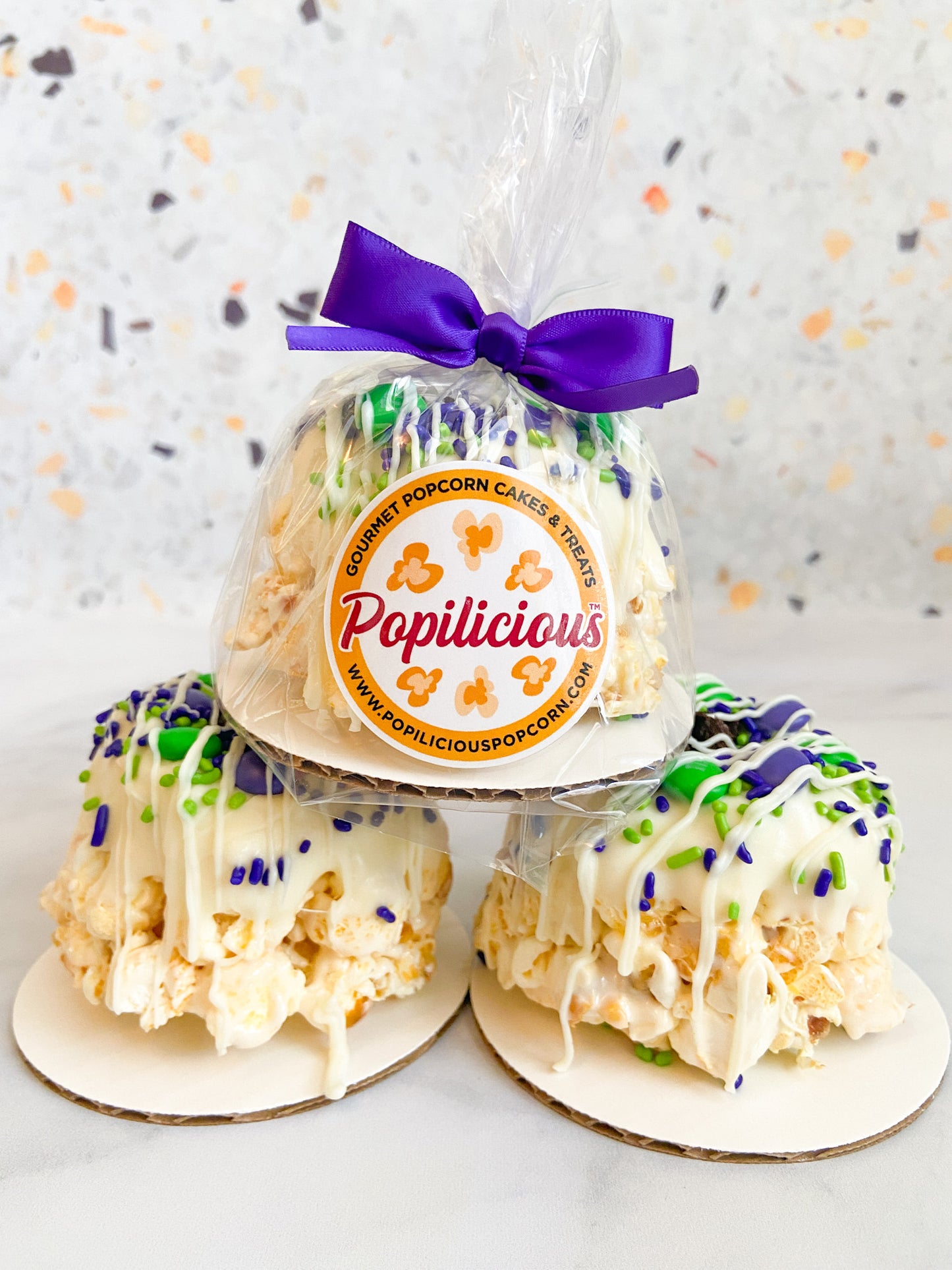 Monster Munch Mini Gourmet Popcorn Cakes