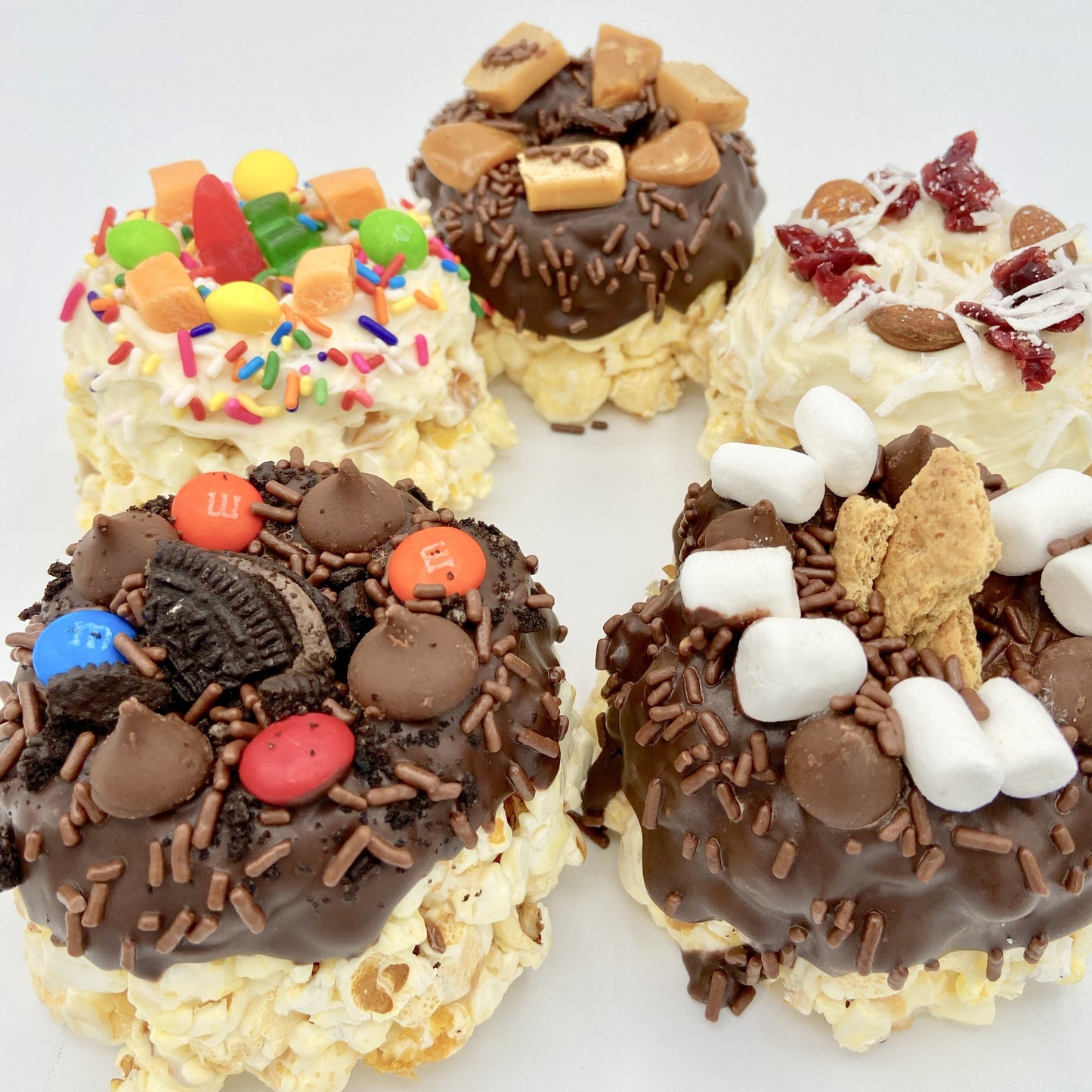 Mini Gourmet Popcorn Cake Sampler Box