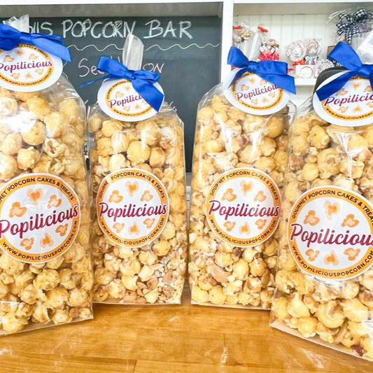 Gourmet Caramel Peanut Popcorn
