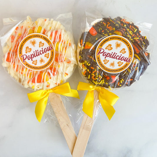 Candy Corn Gourmet Popcorn Pops
