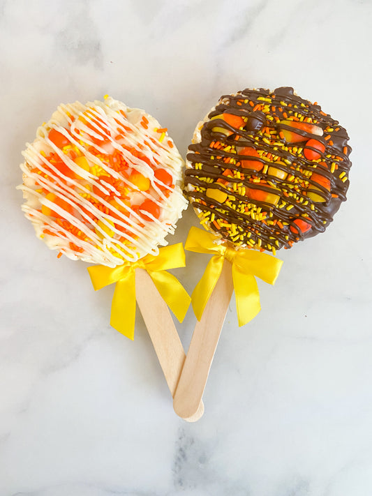 Candy Corn Gourmet Popcorn Pops