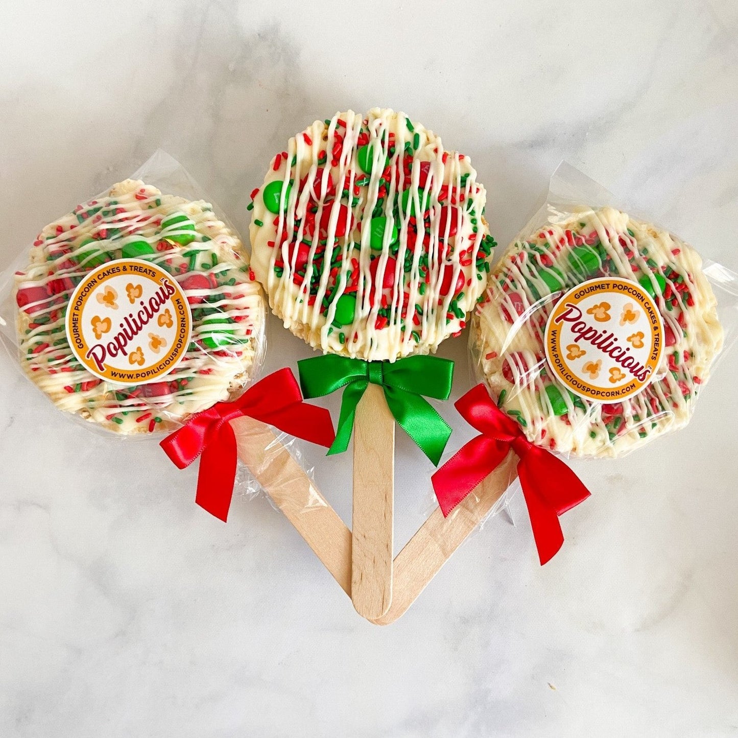 Christmas Gourmet Popcorn Pops