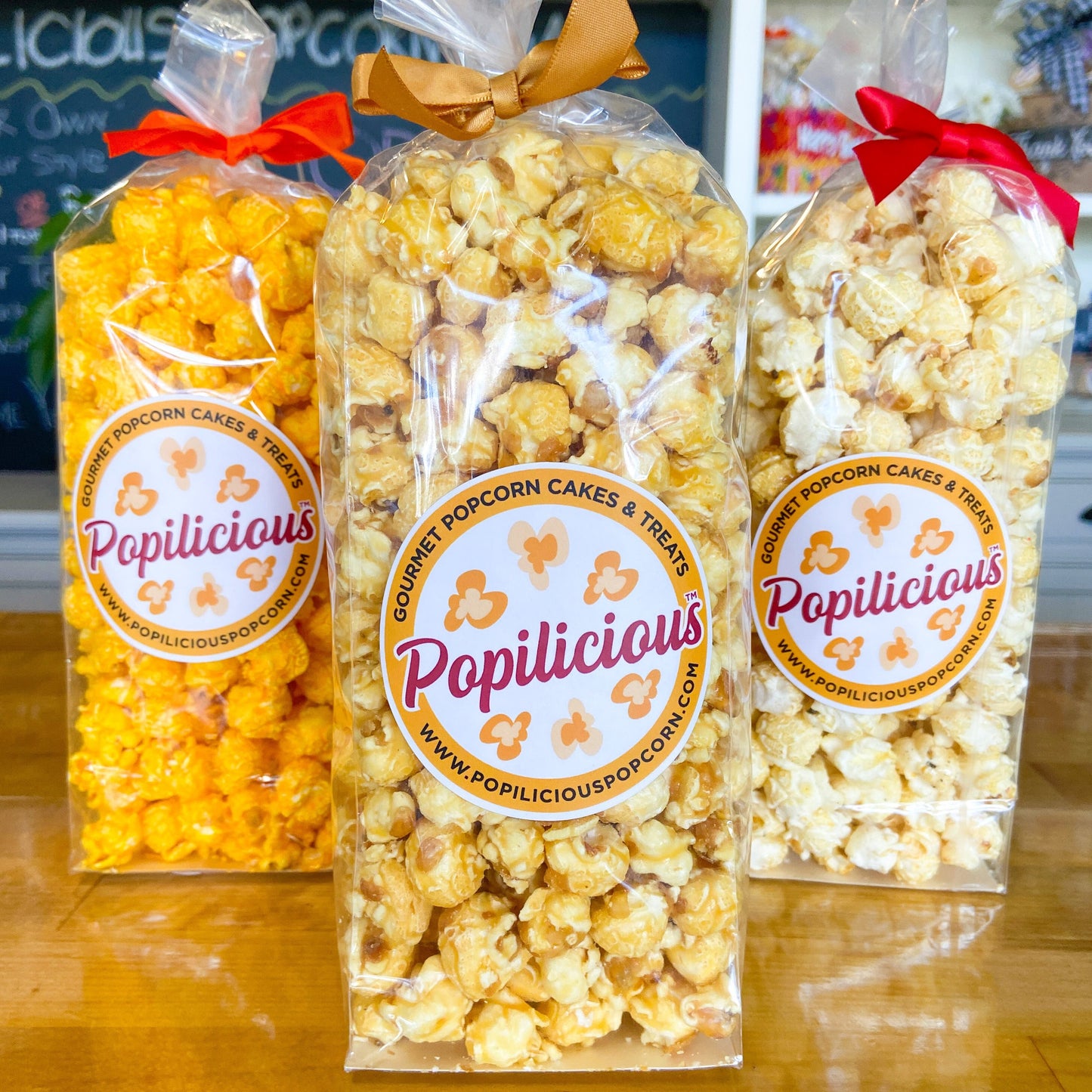 3 Flavor Popcorn Box
