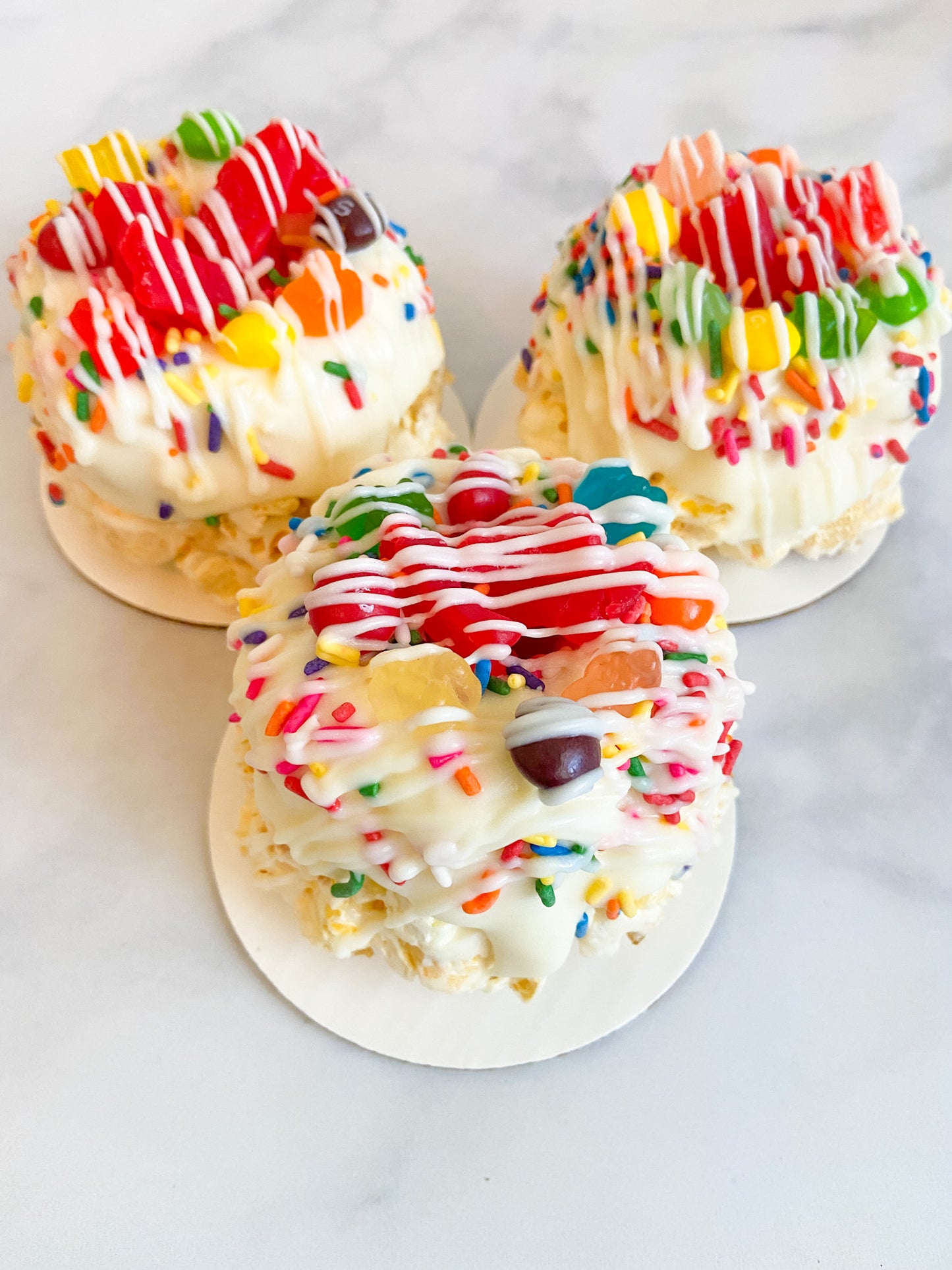 Chewy Candy Mini Gourmet Popcorn Cakes