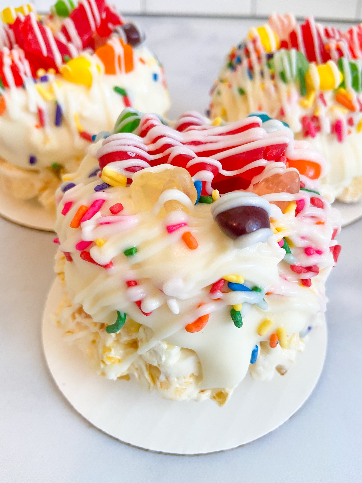 Chewy Candy Mini Gourmet Popcorn Cakes