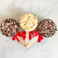 Chocolate Candy Cane Gourmet Popcorn Pops