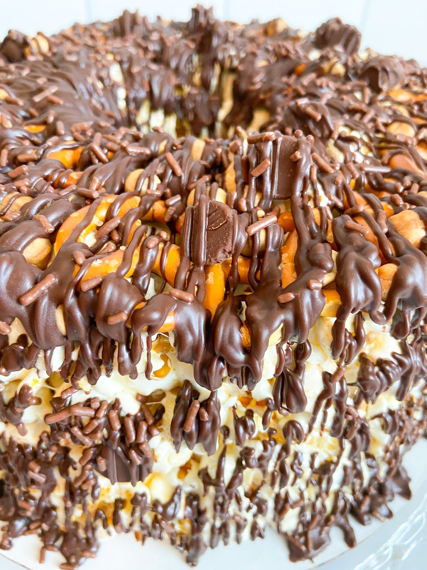 Caramel Lover's Gourmet Popcorn Cake