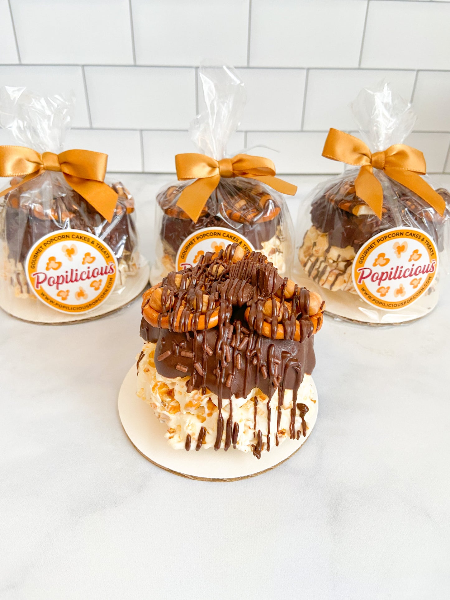 Caramel Lovers Mini Gourmet Popcorn Cake