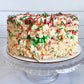 Christmas Gourmet Popcorn Cake