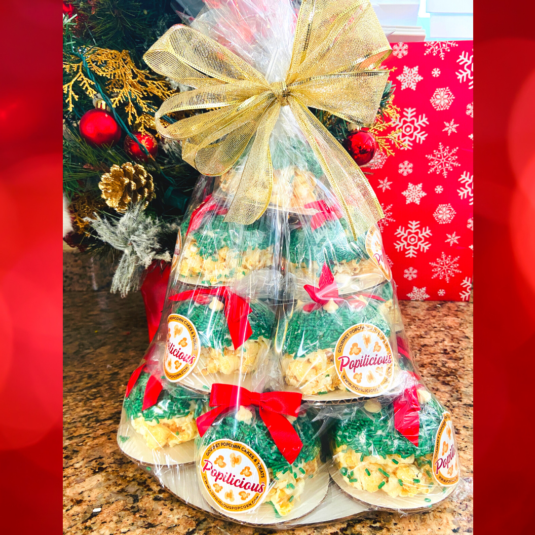 Gourmet Popcorn Christmas Tree