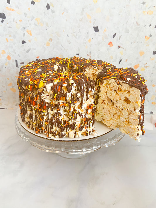 Happy Harvest Gourmet Popcorn Cake