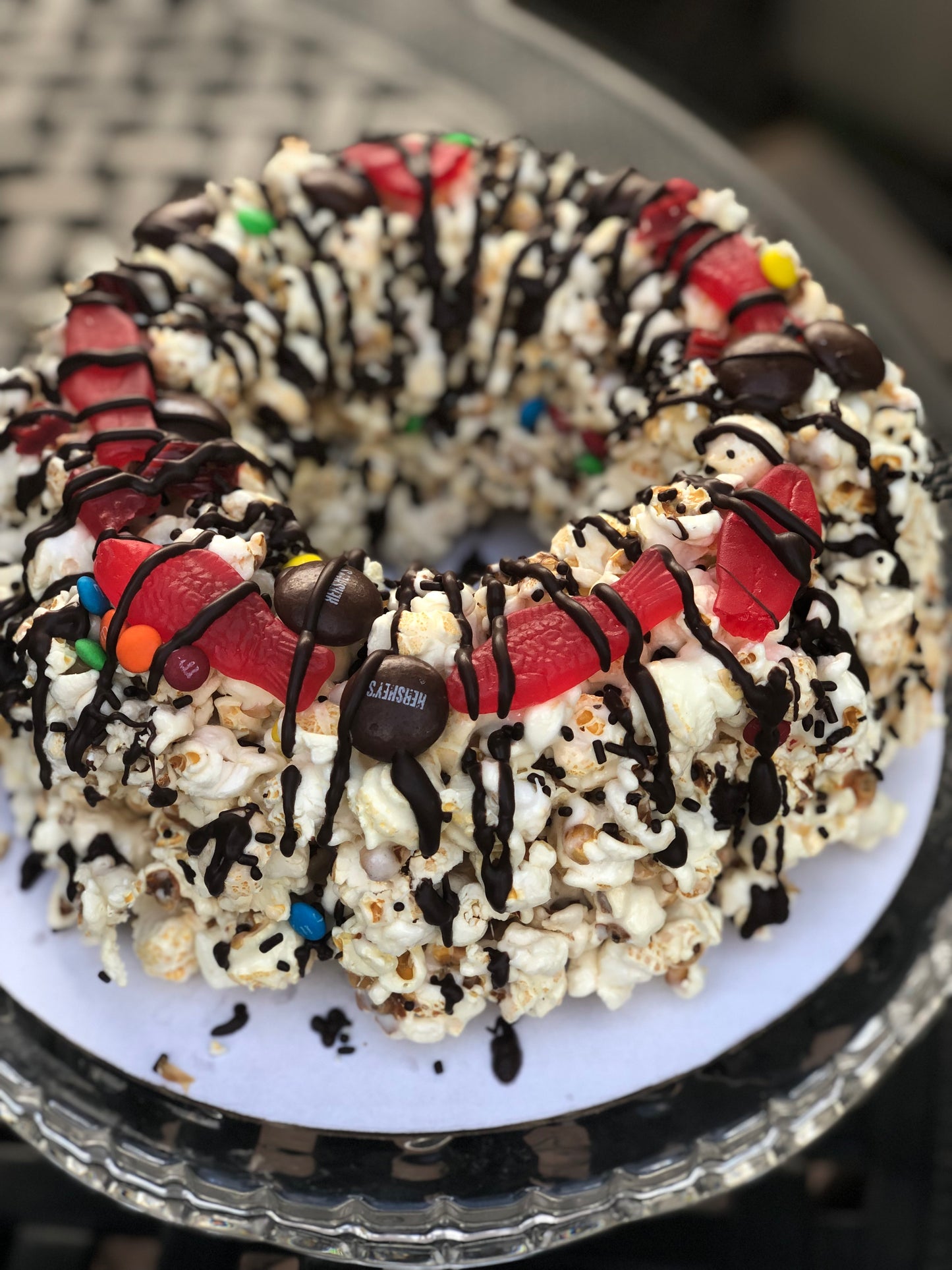 Customized Gourmet Popcorn Cake