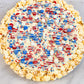 Patriotic Gourmet Popcorn Pizza