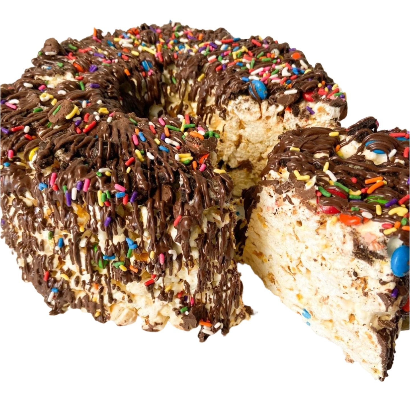 Chocolate Lover's Gourmet Popcorn Cake